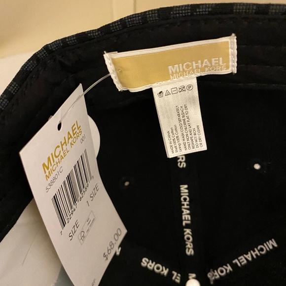 Michael Kors Ballcap Women's OS - Black NWT - Picture 6 of 7